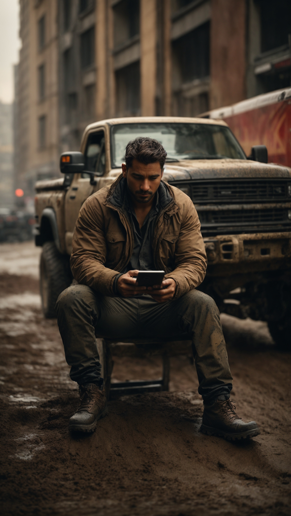 Texas driver comparing SR-22 capable auto insurance quotes on a phone