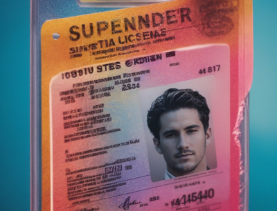 Texas driver license suspension illustration related to SR-22 filing requirements
