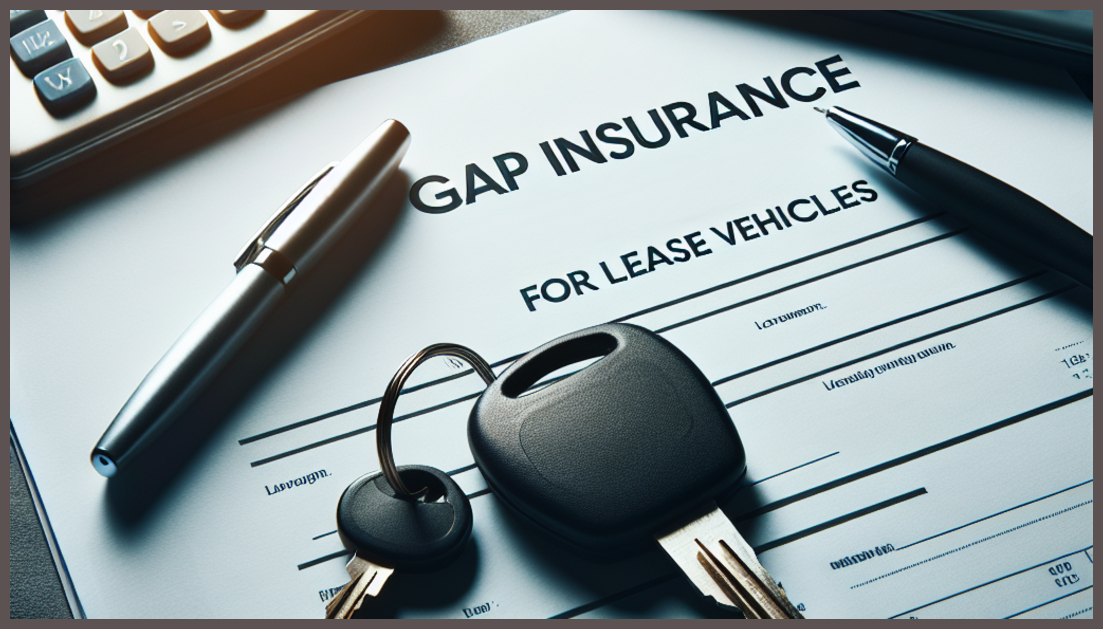 Visual representation of gap insurance for lease vehicles