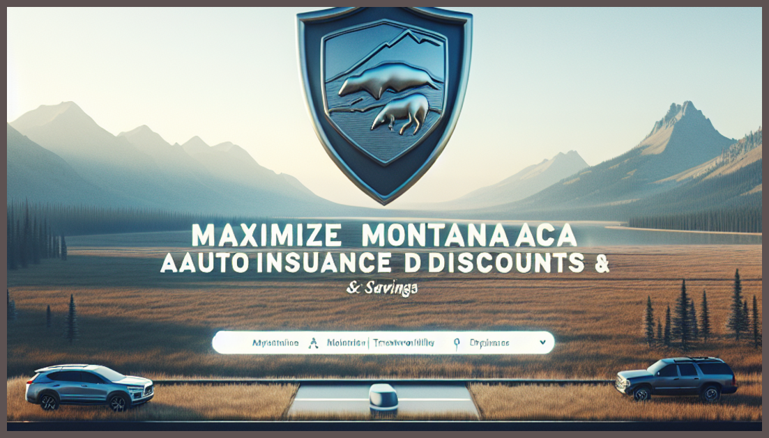 Symbolic representation of Montana auto insurance savings.