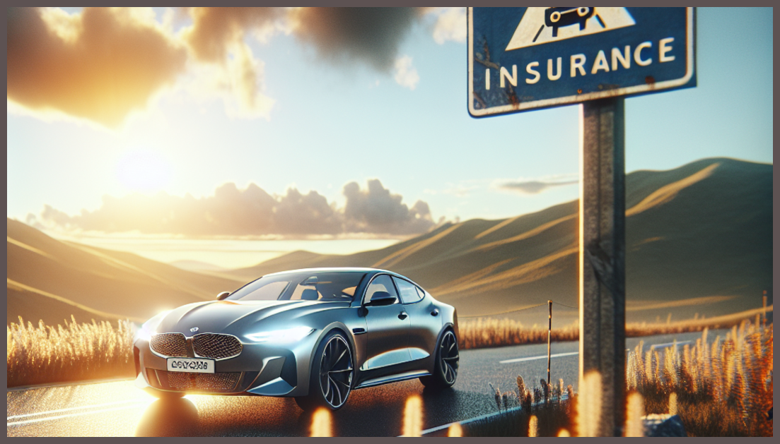 A car symbolizing trust and car insurance for young drivers.